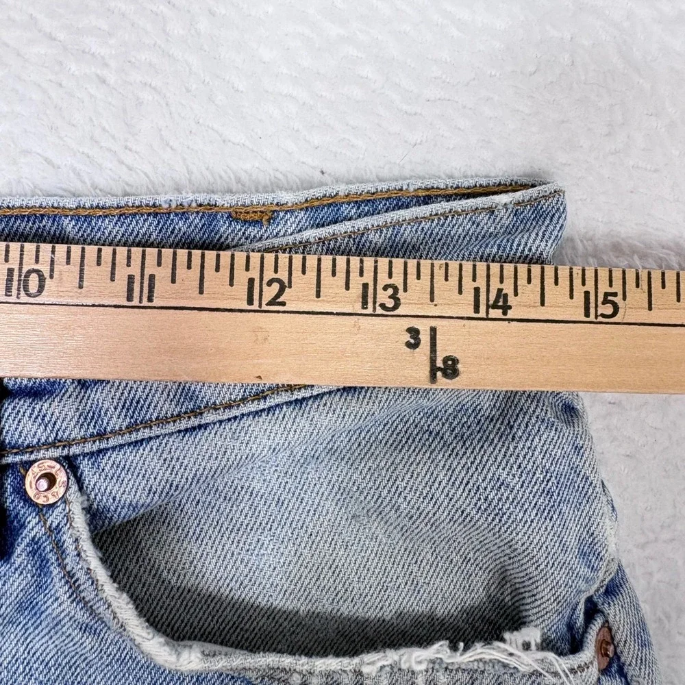 VTG Levi's 560 Jeans 31x30 Measures 29x28 Light Wash Loose Taper Orange Tab 1996